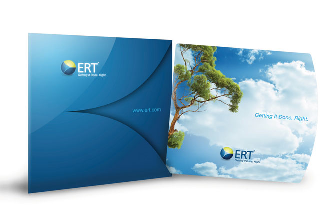ERT Printed Corporate Brochure and Folder